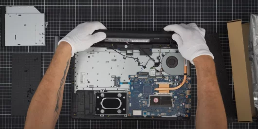 Замена батареи ноутбука Lenovo